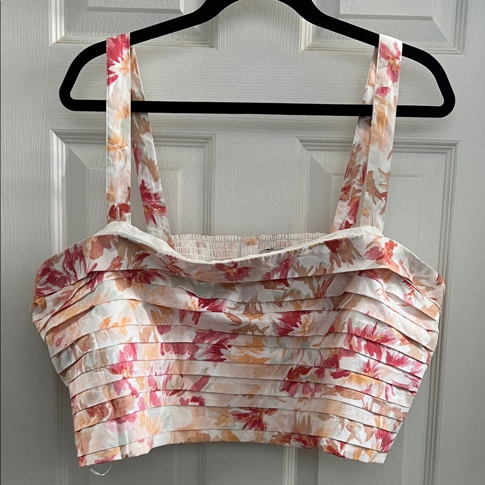 Abercrombie & Fitch Floral Corset Top Size XXL